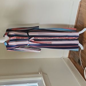 Maxi colorful stripped dress size XL